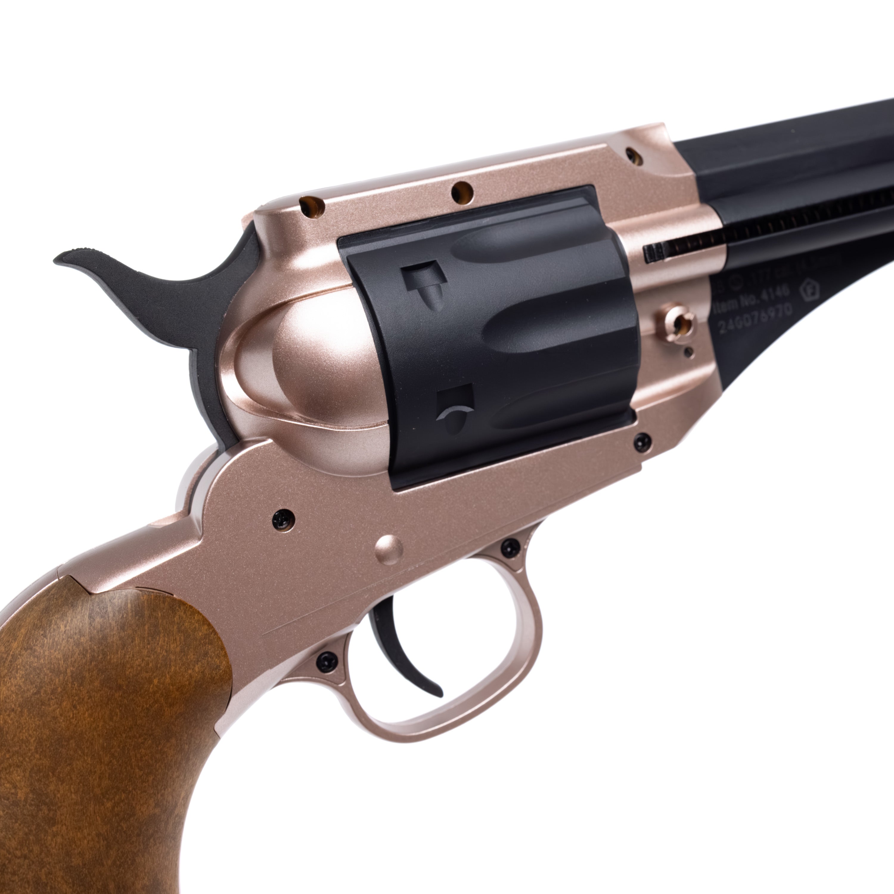 1858 CO2 Pistol Kit - Black & Rose Gold