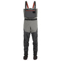 Simms Mens Freestone Stockingfoot Chest-High Fishing Waders - Durable Breathable Performance-Driven Waterproof Waders Smoke (Large 9-11 Foot)