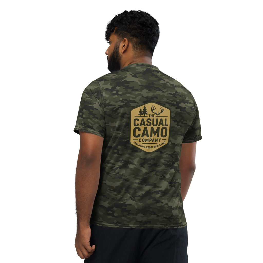 HedgeRow Camo( Woodland) Sports Jersey