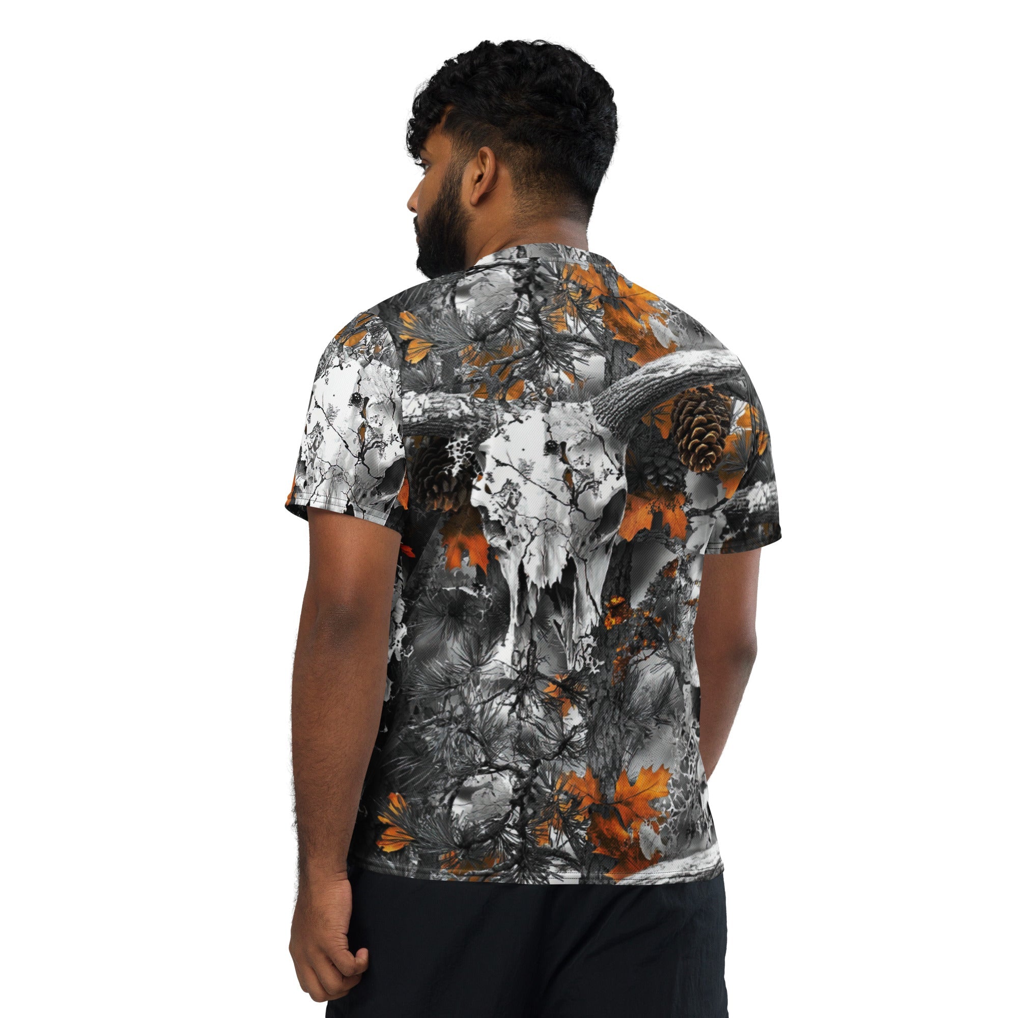 The Casual Camo Company Skull Camo Recycled Sports Shirt