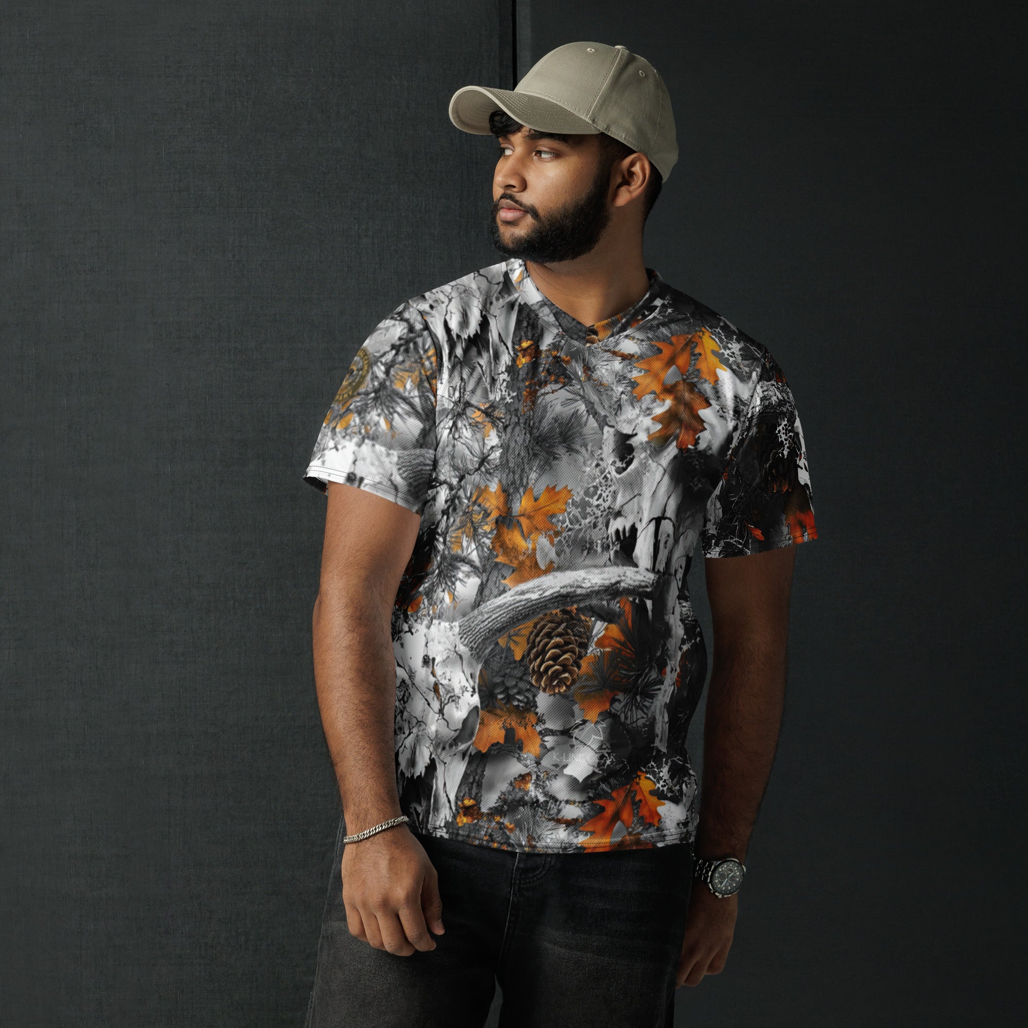 The Casual Camo Company Skull Camo Recycled Sports Shirt
