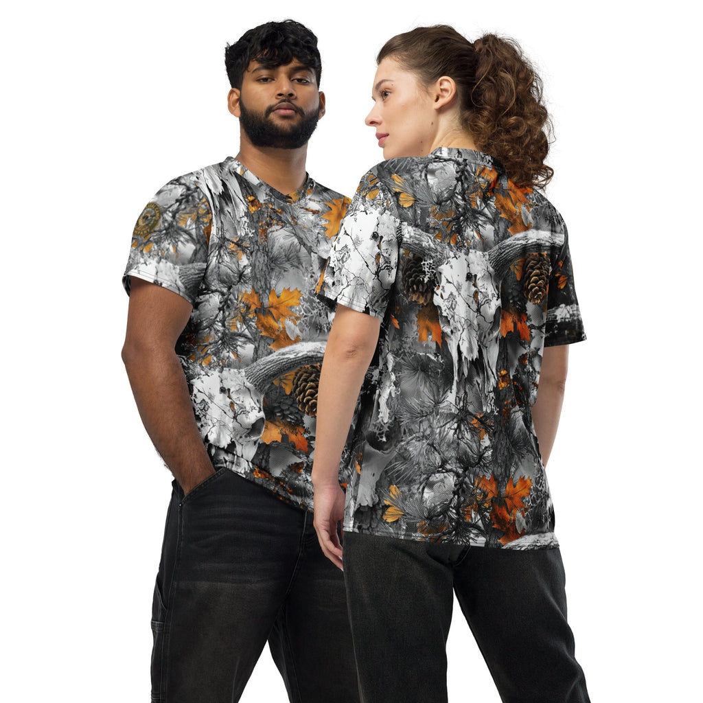 The Casual Camo Company Skull Camo Recycled Sports Shirt