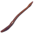 6" Finesse Worm  ( Money) - Black / Blue